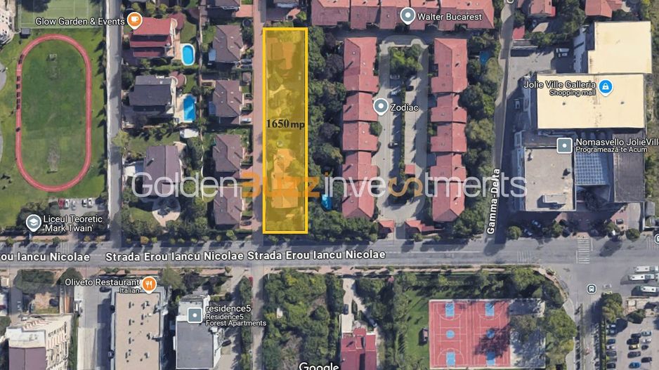 Teren de vânzare - 1650 mp, Iancu Nicolae | Poziție Premium | - Poză 3