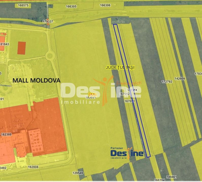 COMISION 0% - Teren intravilan 7500mp ideal pentru investitie Mall Moldova - Poză 3