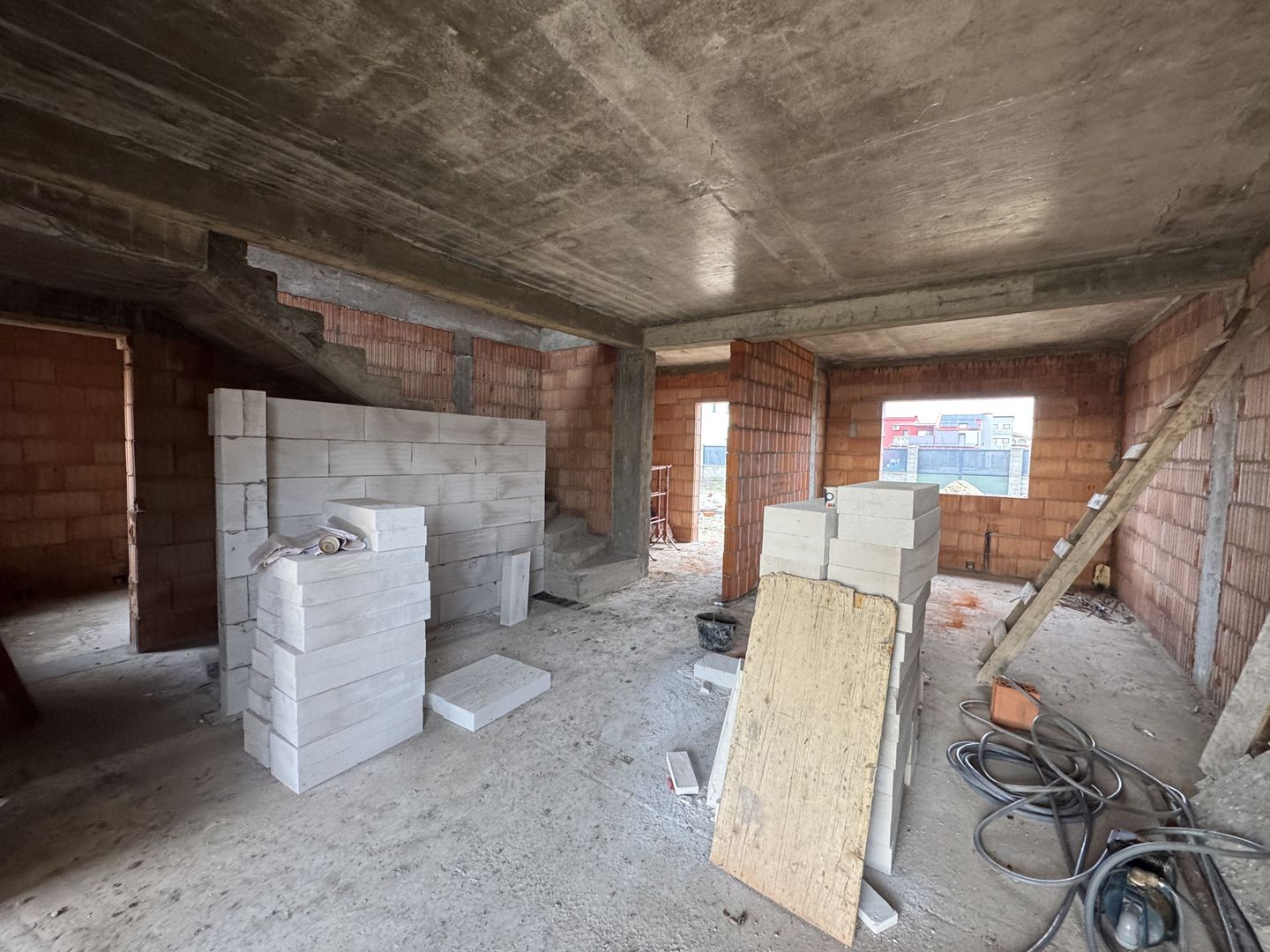 1/2 Duplex Sacalaz P+E,4Camere,2 Bai,Proiect Modern - Poză 4