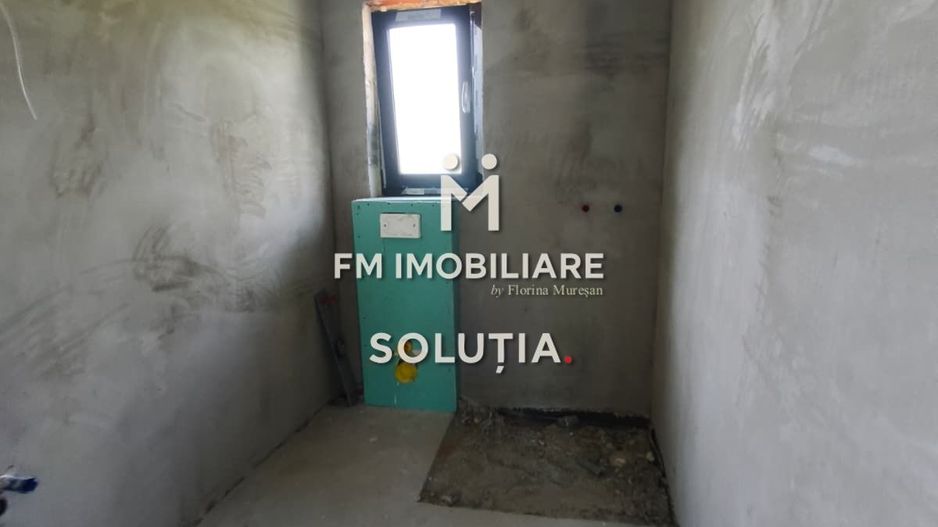 Casă nouă, semifinisată, 12 ari teren, Tăuții Măgherăuș! - Poză 15