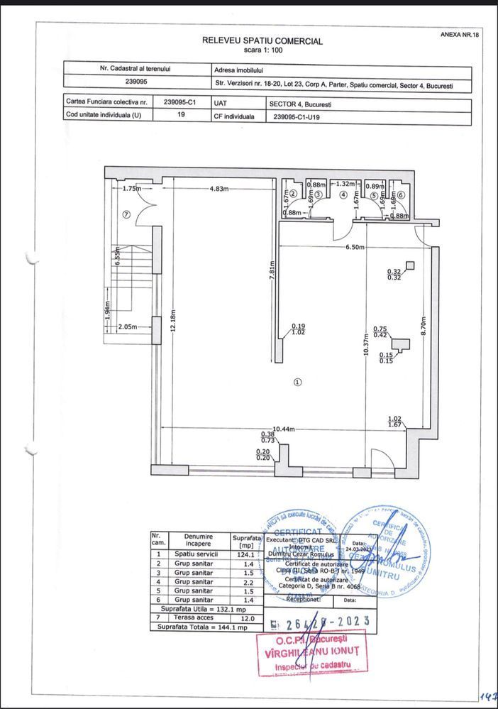 Spatiu Comercial de Inchiriat - Unirii, Pasaj Marasesti, bloc nou 2023 - Poză 1