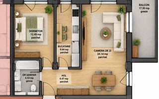 Apartament 2 camere | Comision 0% | Revolution Urban Plaza - Poză 1