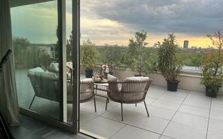 Penthouse Aviatiei | Complet Mobilat | View  Superb - Schiță 12