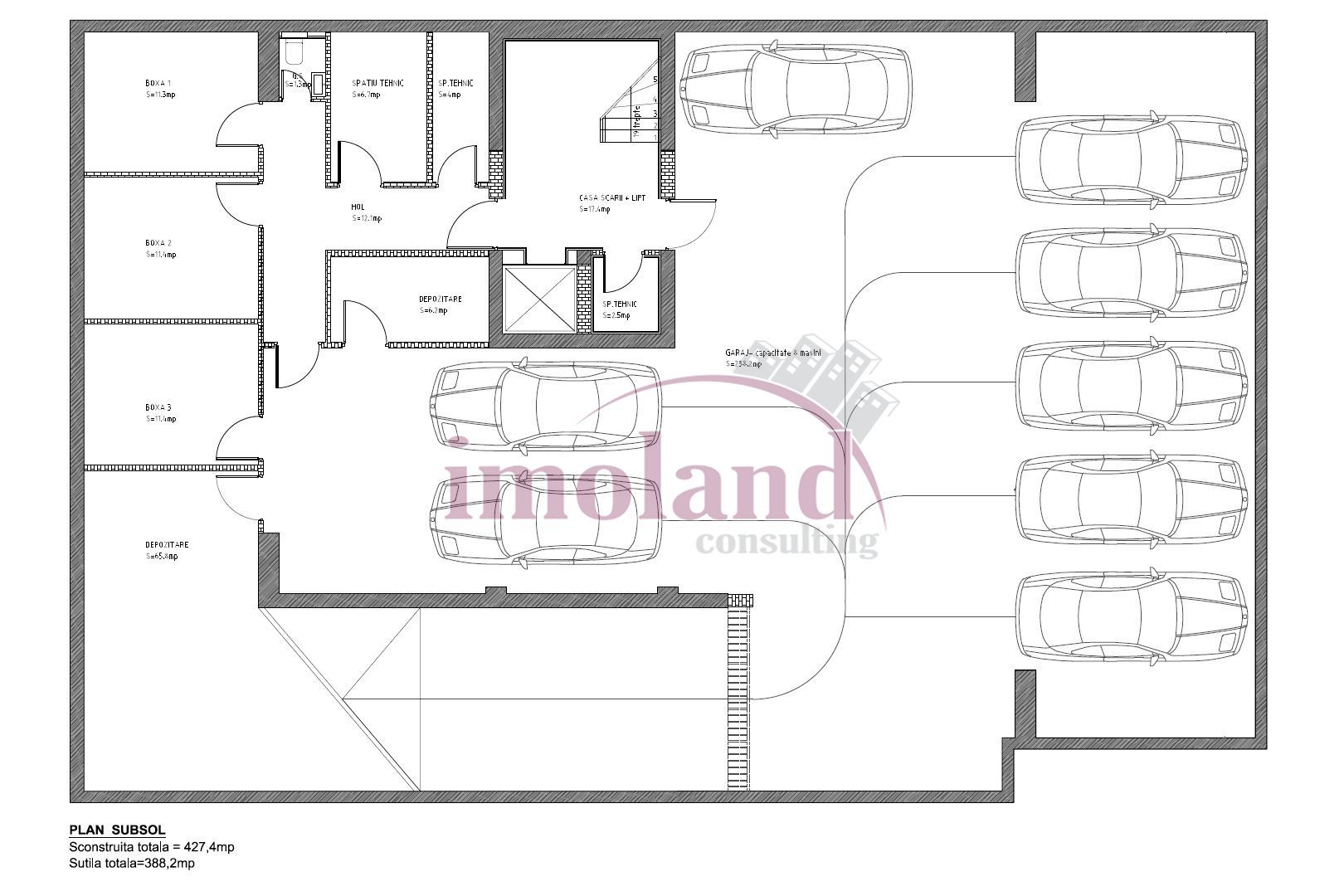 Inchiriere Spatiu Comercial/Showroom stradal - Vitrina si terasa - Floreasca - Schiță 7