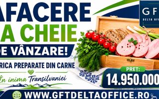 BUSINESS LA CHEIE! FABRICA + RESTAURANT + 2 MAGAZINE + TEREN INTR. 9688 MP - Poză 1