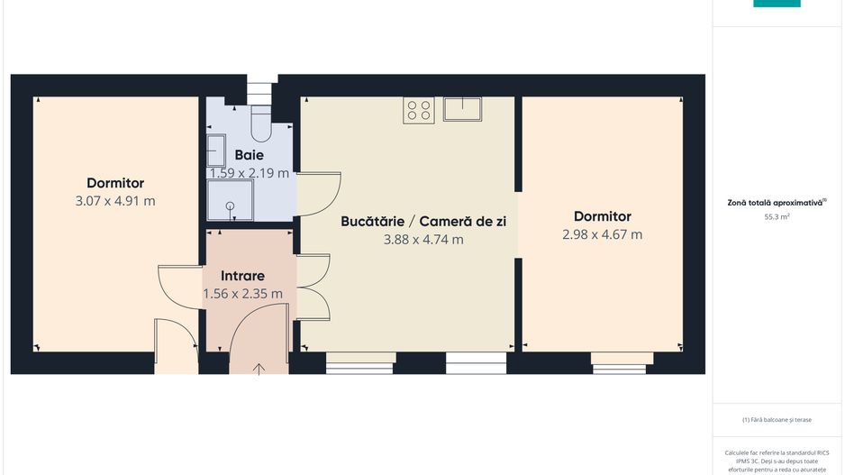 Apartament 2 camere ultracentral Oradea - Poză 8