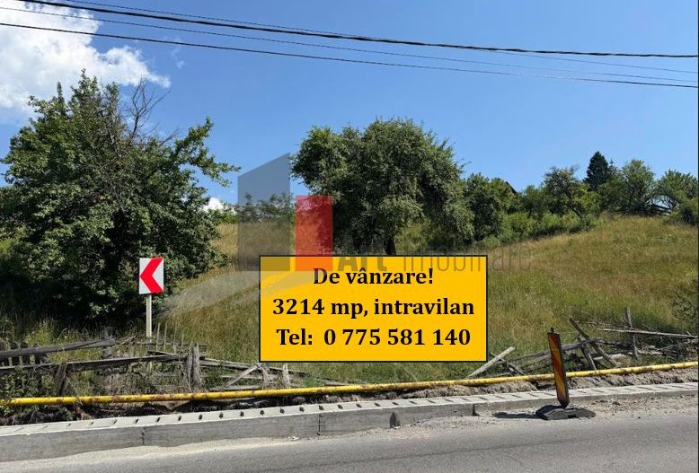 Teren intravilan 3214 mp  în Rucăr cu deschidere 56 m în DN73 - Poză 6