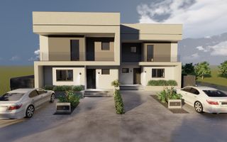 Duplex Săcălaz, 100 mp utili, 325 mp teren, 4 camere, P+1 - Poză 1