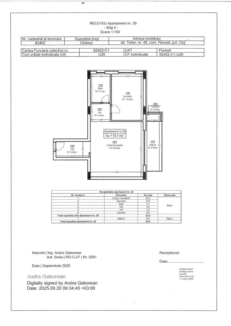Ap 29 Teilor Residence - 2 camere FINISAT - Poză 17
