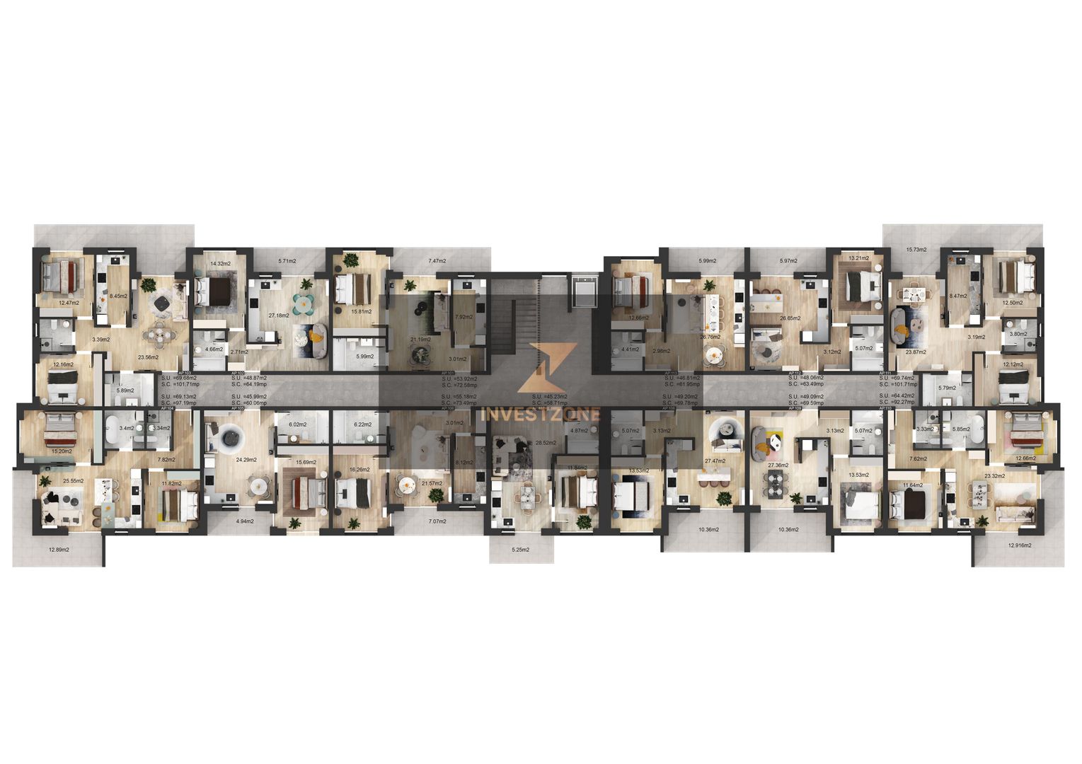 InvestZone vinde ap 2 camere in complex Riviera Oradea - Poză 6