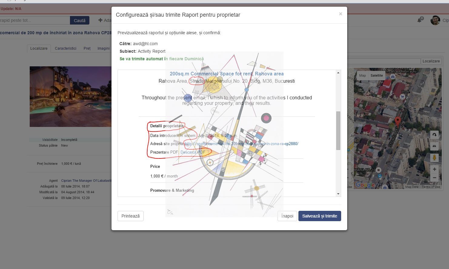 Apartament cu 2 camere în zona Polona - Poză 19