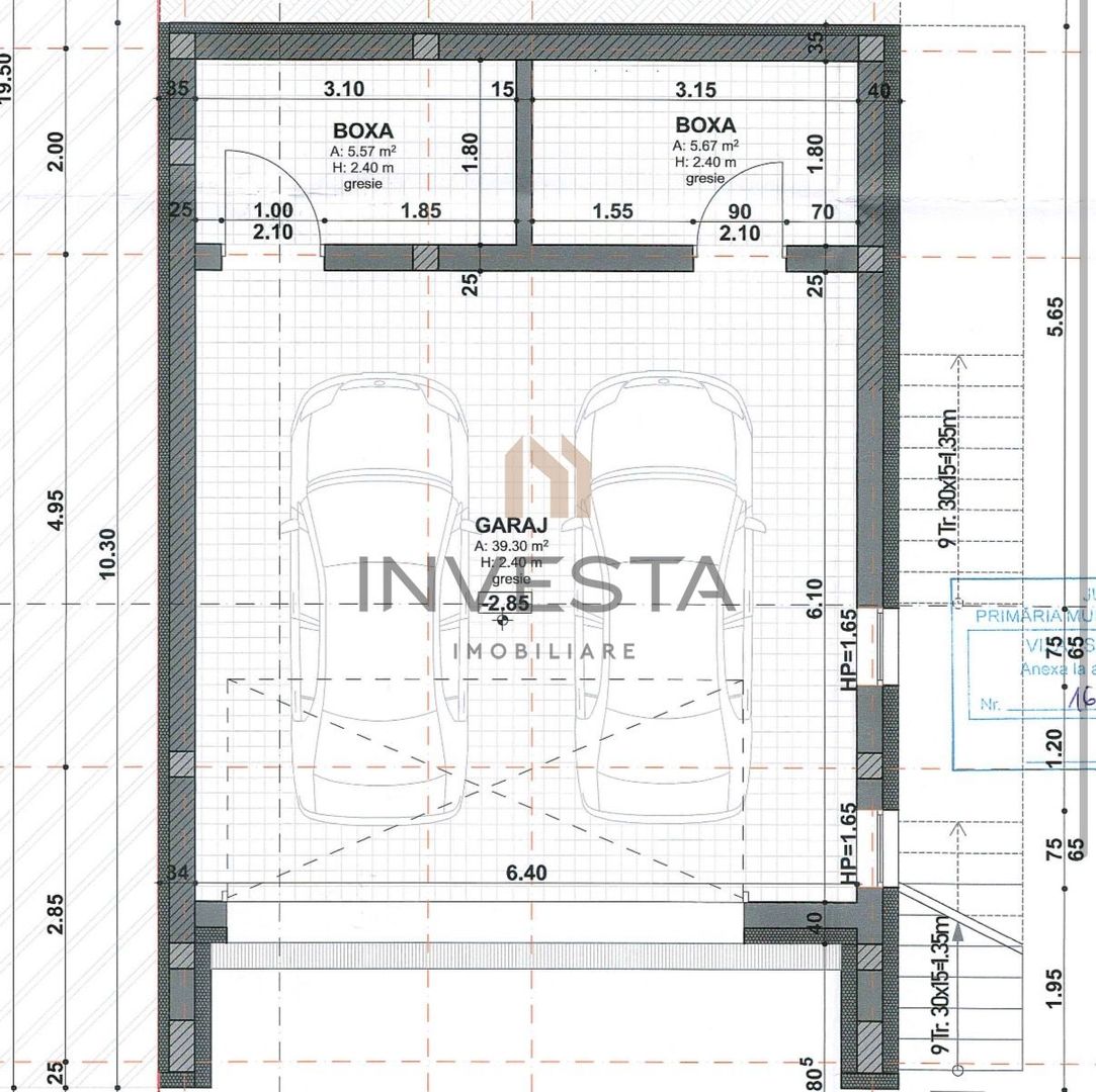 Duplex premium in Gruia | Curte, panorama si acces rapid spre Centru - Schiță 5