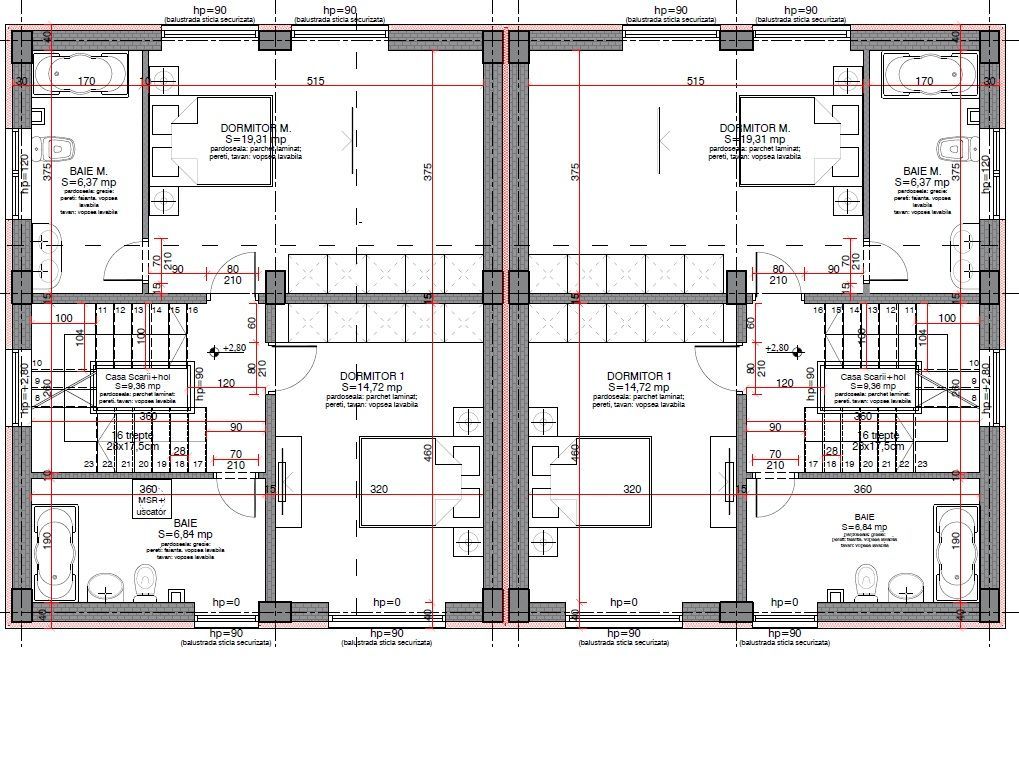VILA TIP DUPLEX _CURTE 160 MP. - Poză 7