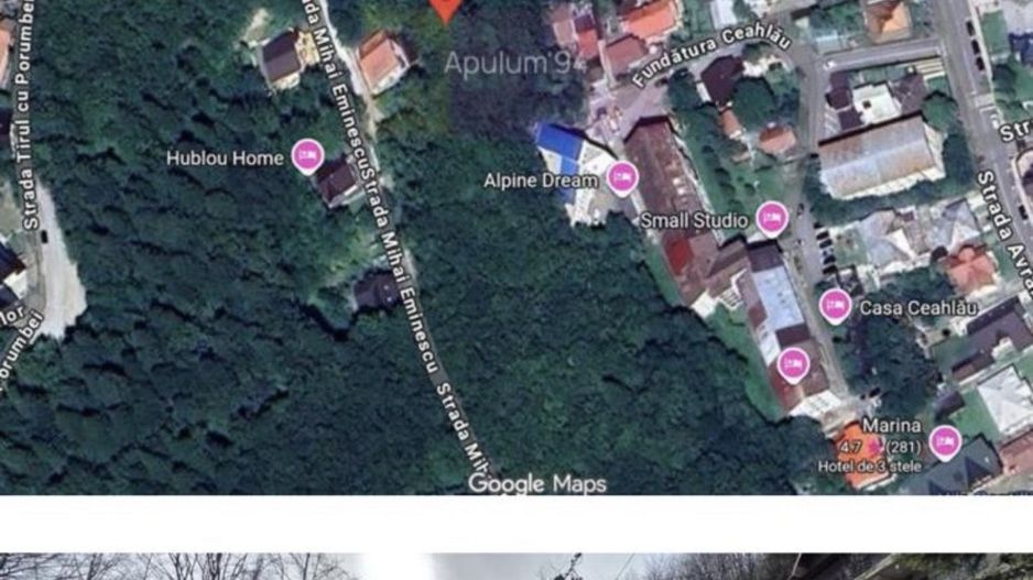 Teren 338mp, cu proiect bloc garsoniere D+P+E+M - Sinaia - Poză 1