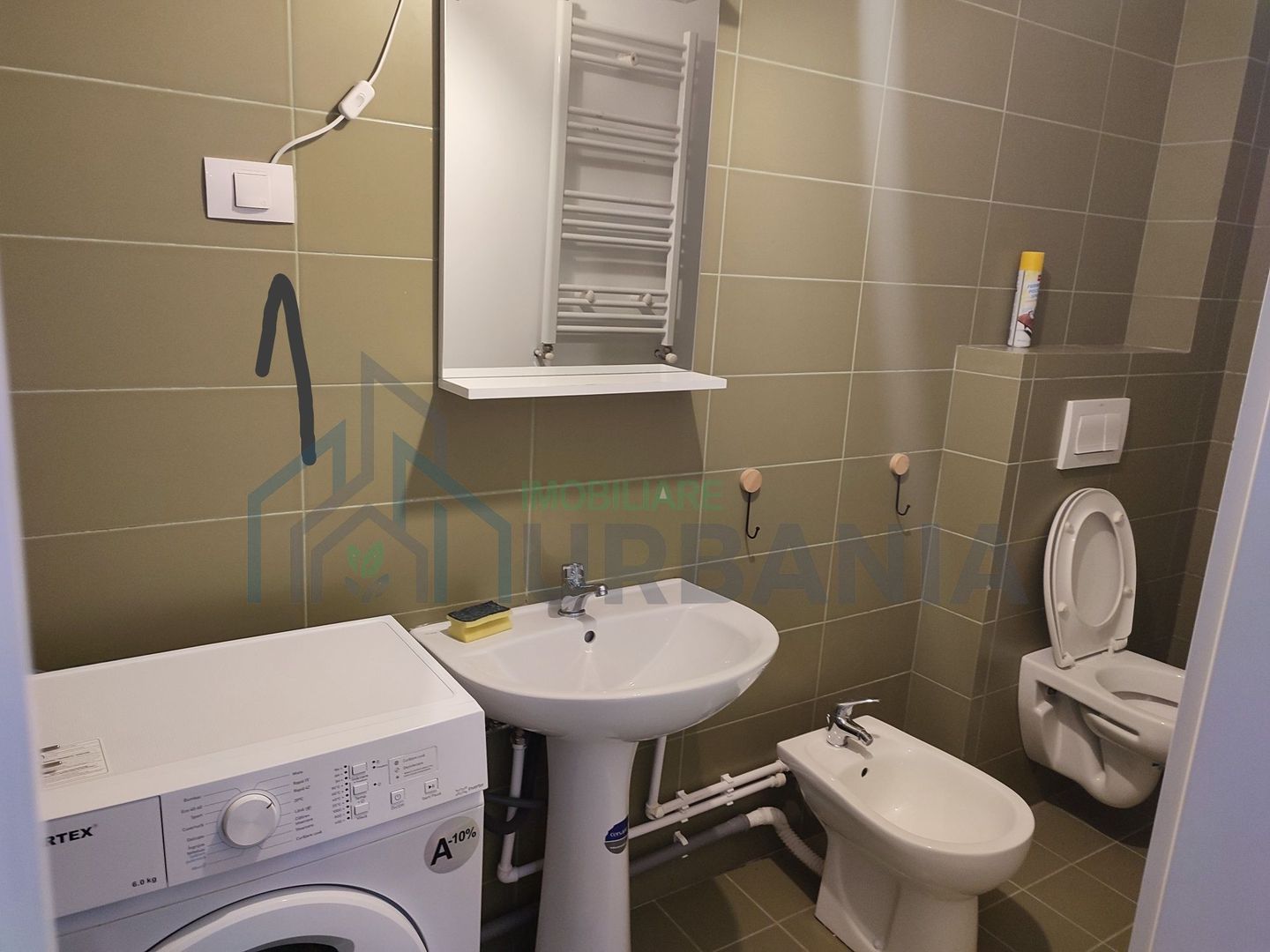 Apartament modern cu 1 cameră, prima închiriere, Iași - 300 EUR - Poză 4