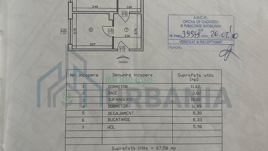 Apartament 3 camere, 72 mp, etaj 6, Bulevardul Alexandru cel Bun, Iași - Poză 4