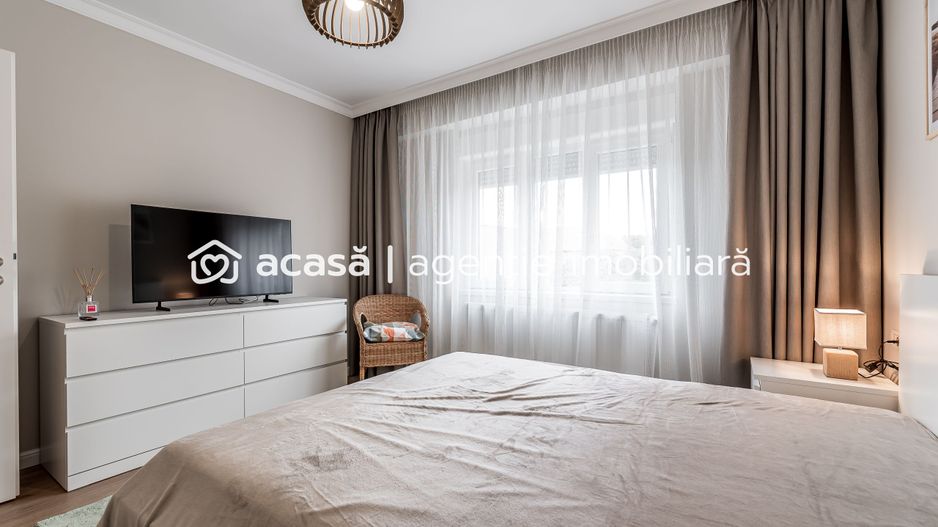 Apartament ultrafinisat la cheie cu 2 camere decomandat Piata Mica - Poză 5