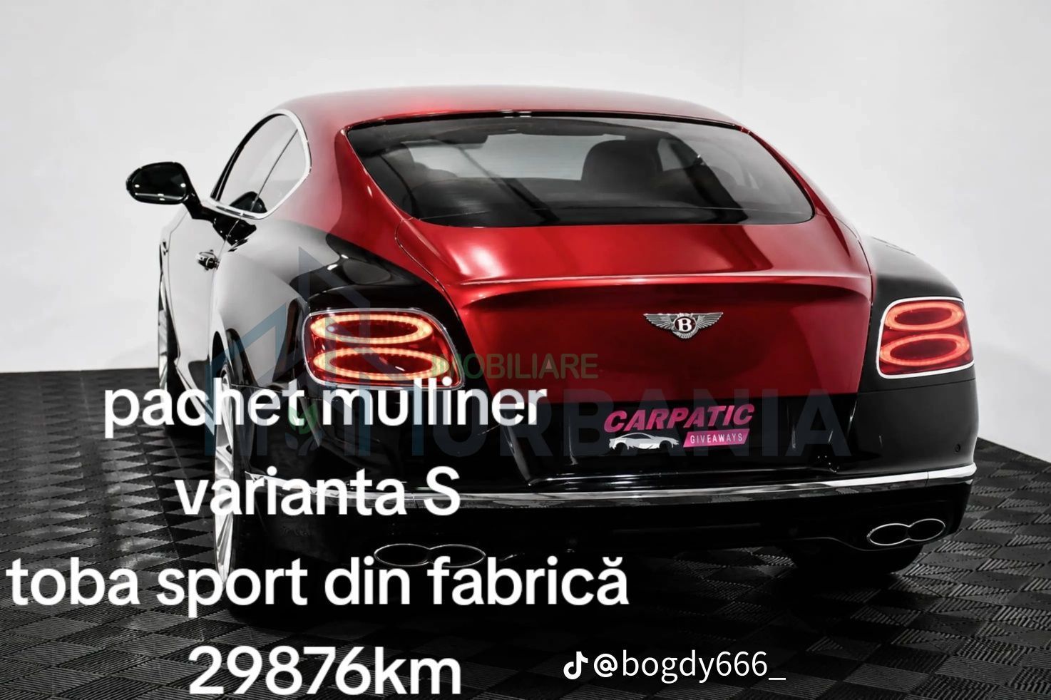 Bentley Continental GT V8 S de vânzare în Siretel - Poză 3