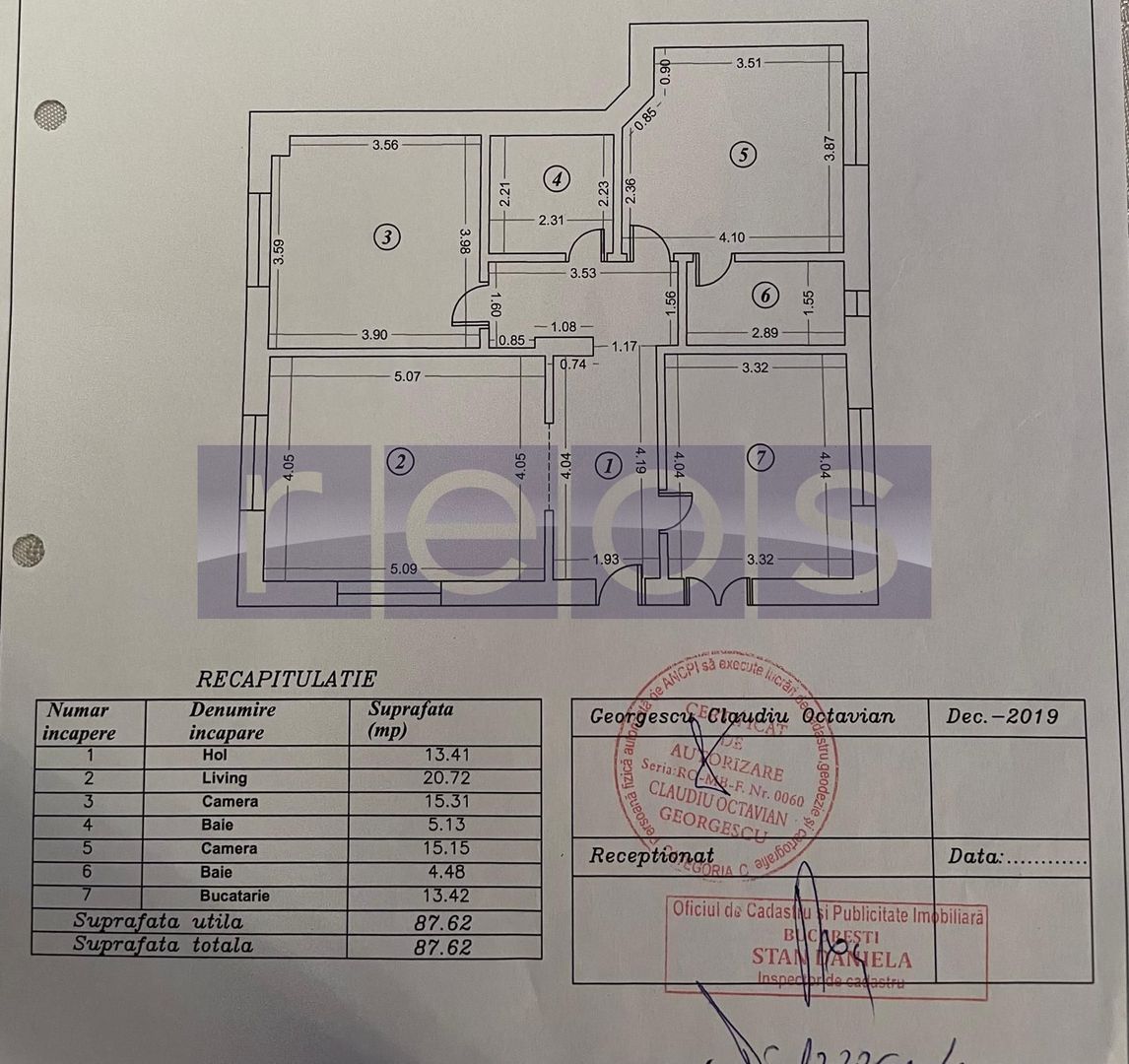 VANZARE 3 CAMERE | CURTE 94 MP | BUCURESTI NOI - Poză 16