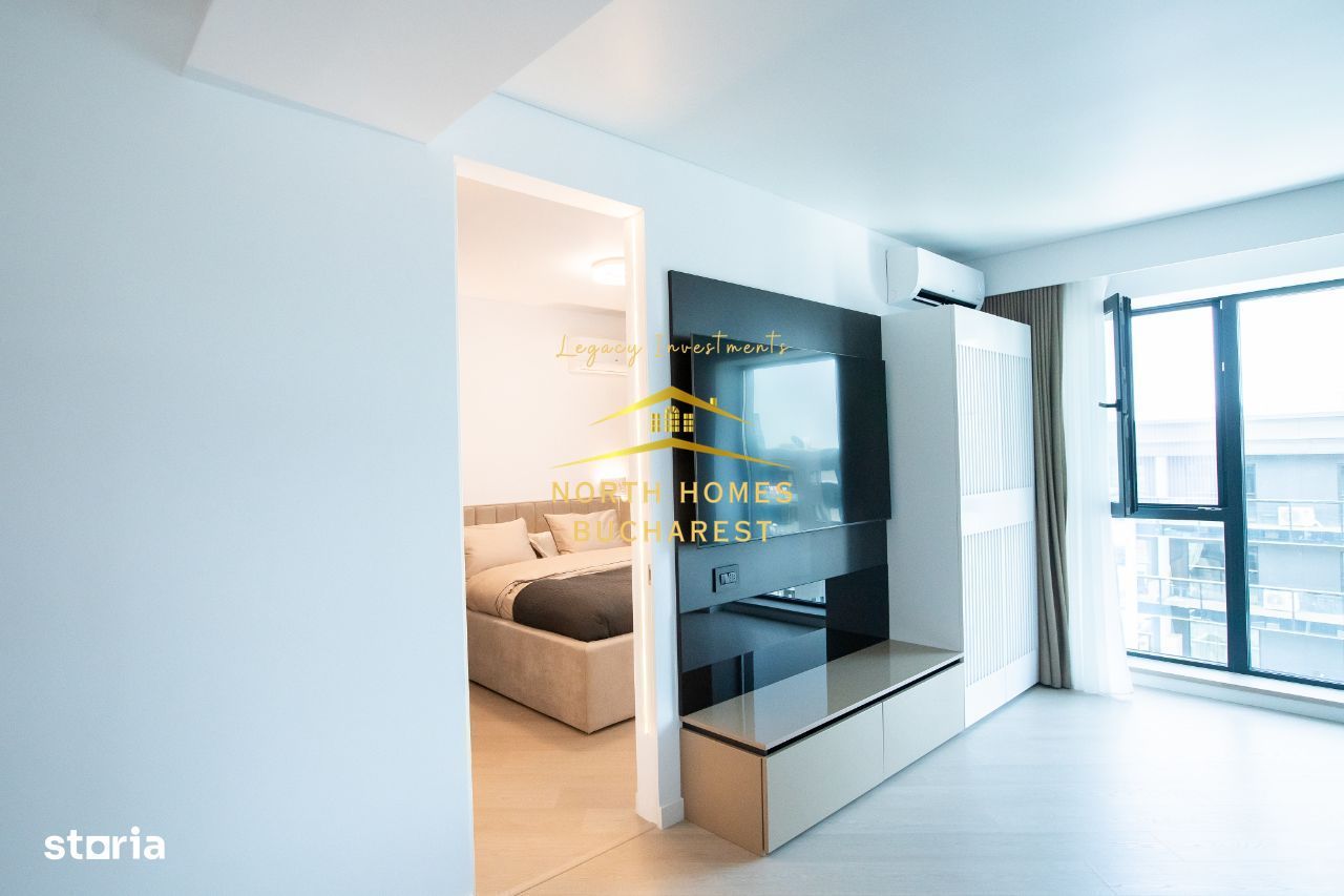 Apartament de inchiriat  - 3 Camere -Cortina North-PARCARE - Poză 12