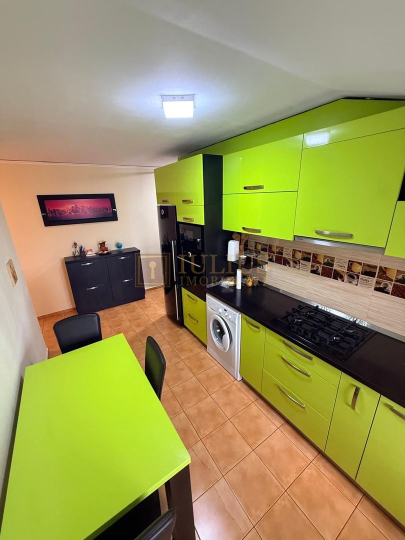 3 camere-2 dormitoare| mansarda spatioasa| centrala| balcon spatios| Sagului - Poză 13