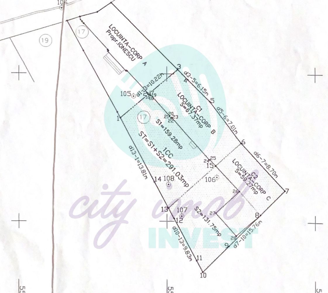 Oportunitate de investiție | Teren 383 mp | Zona Parcul Carol – Unirii - Poză 2