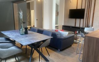 Nou, mobilat, nelocuit, apartament 3 camere. Garaj și boxă. Floresti. - Poză 2