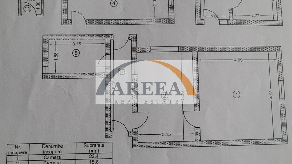 Ultracentral - zona Polona - 3 camere cu dependinte si GARAJ propriu - Poză 28
