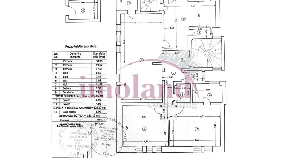 Spatiu de birou in vila - cartierul Primaverii - Schiță 5