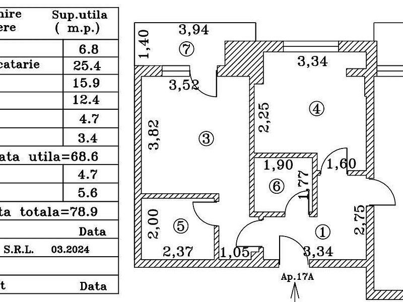 Apart 3 camere Titan Grigorescu Bloc NOU  Comision 0% - Poză 2