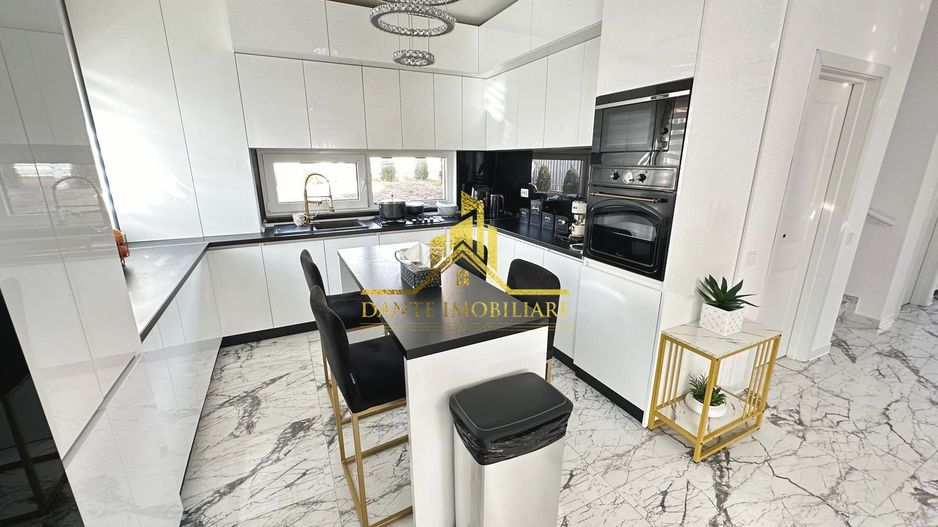 Casa individuala, 5 camere, mobilata lux, utrafinisata, Chinteni - Poză 3
