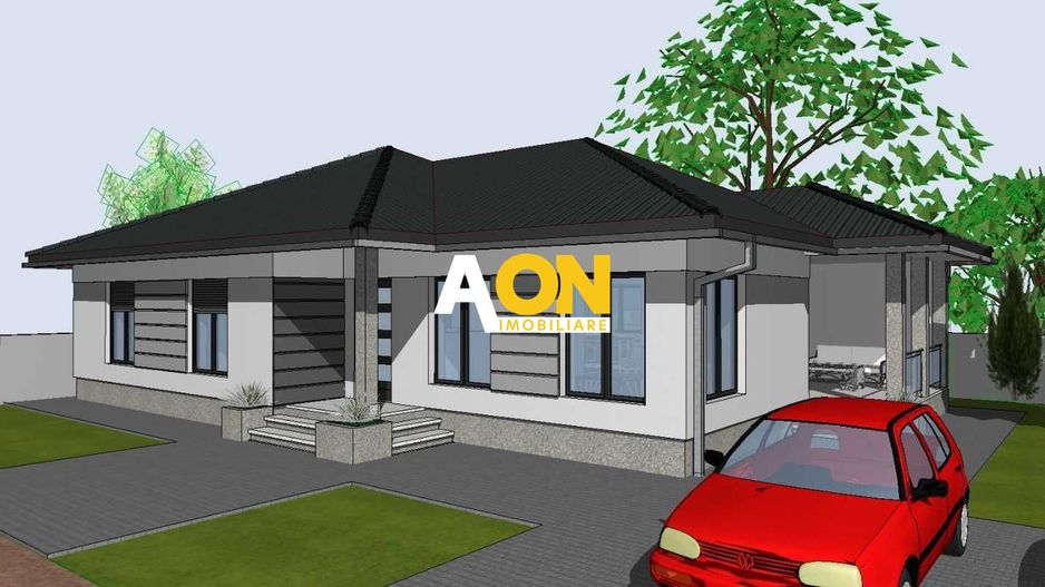 Proprietar, vand casa la rosu pe un singur nivel in faza de proiect! - Poză 3