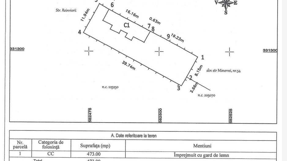 Teren 480 cu casa de 3 camere demolabila ( sau renovabila) sector 1 - Poză 7
