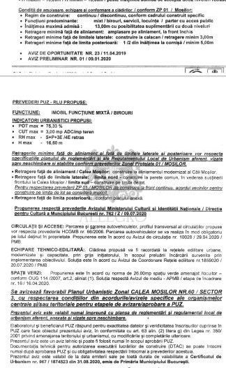 Teren Ultracentral | 300 mp | Cocor | Mosilor | PUZ Valid  | S+ P+4 - Poză 5