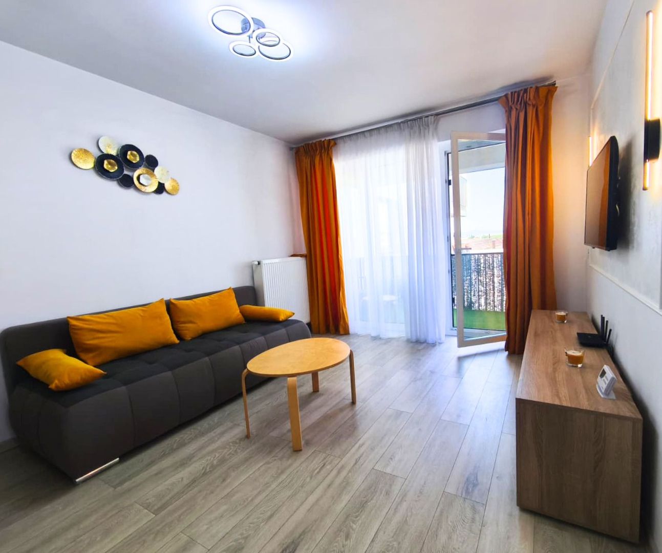 Studio Elegant în Kasper Coresi Balcon  Parcare  Boxă - Poză 2