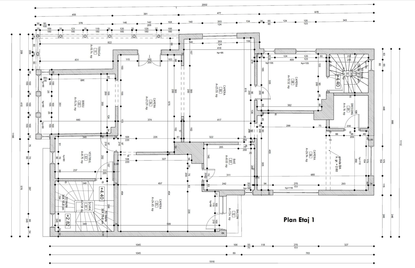 Vila Primaverii 985 mp desfasurati teren 390 mp 38 ml deschidere D+P+3 - Poză 9
