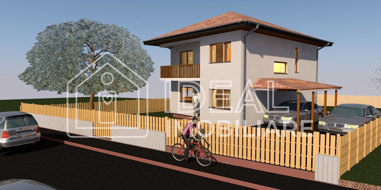 Casa Individuala cu 4 camere si garaj, in zona Lidl Selimbar - Poză 5