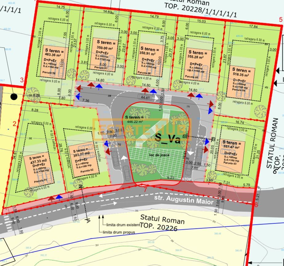 Teren intravilan de 4500 mp  – Ideal pentru case sau duplexuri ! - Poză 1