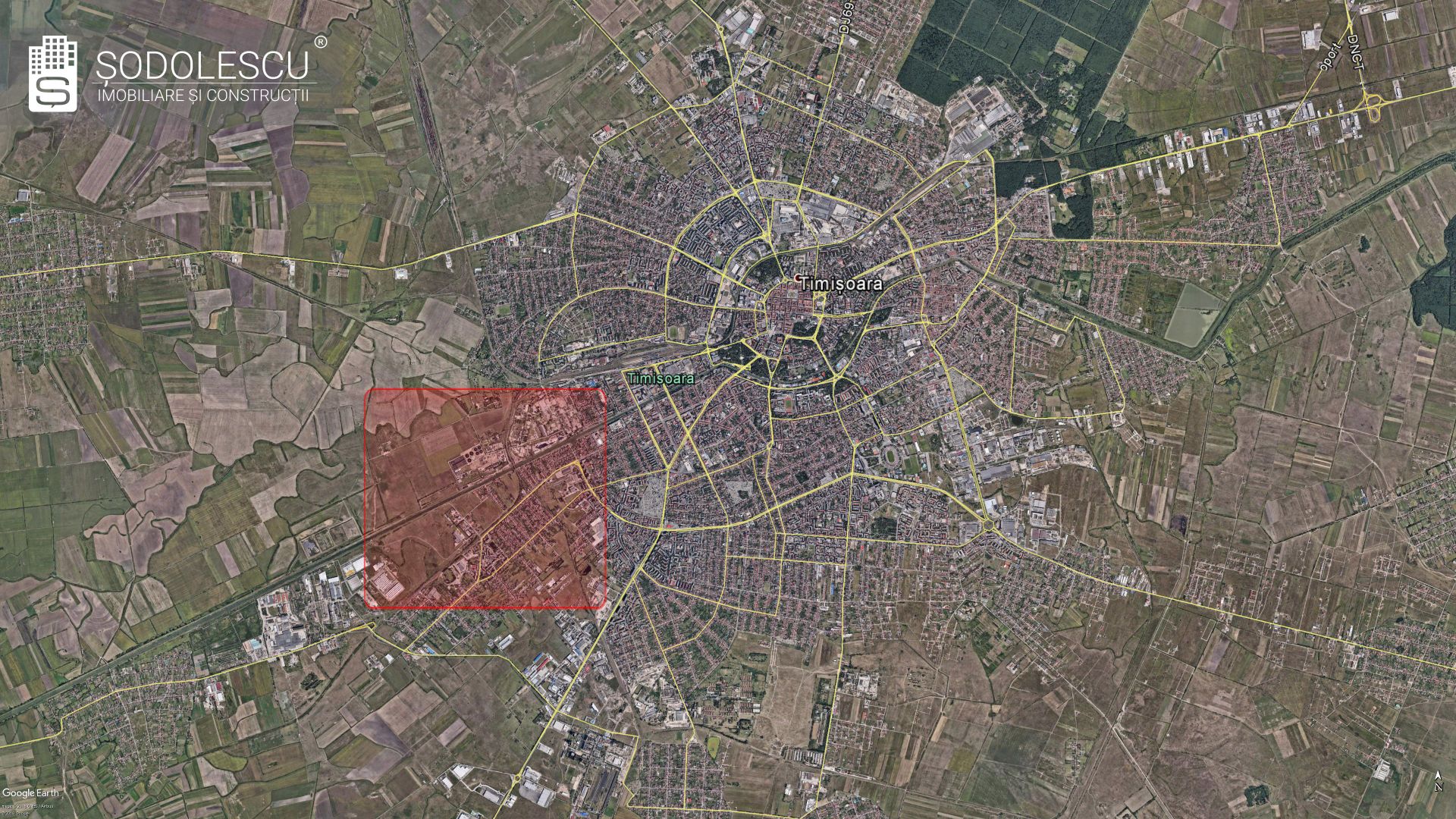 Teren 8,800 mp zona Freidorf /canalul Bega - Poză 5