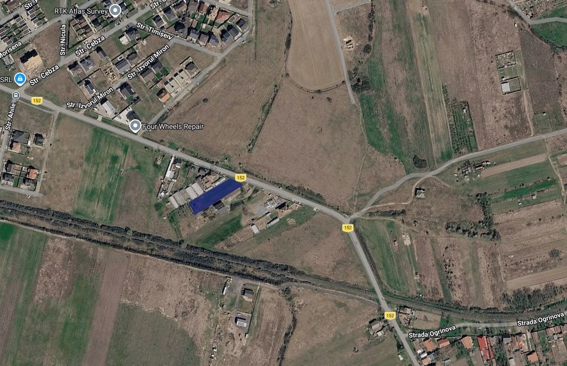 COMISION 0 | Teren intravilan 2.878 mp | Front 29 m | Urseni - Mosnita - Poză 2