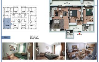 Apartament rezidențial NOU 3 camere - Poză 2