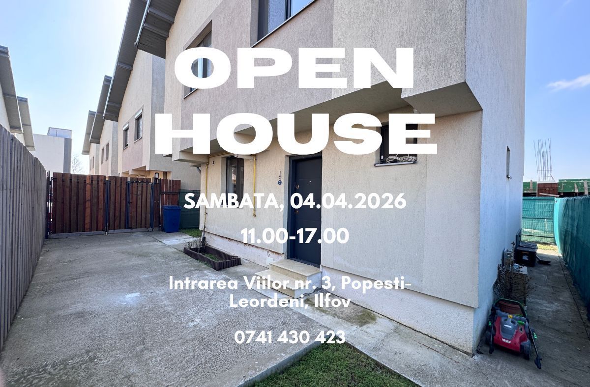 Casă modernă 4 camere | Popești-Leordeni – Intrarea Viilor - Poză 1