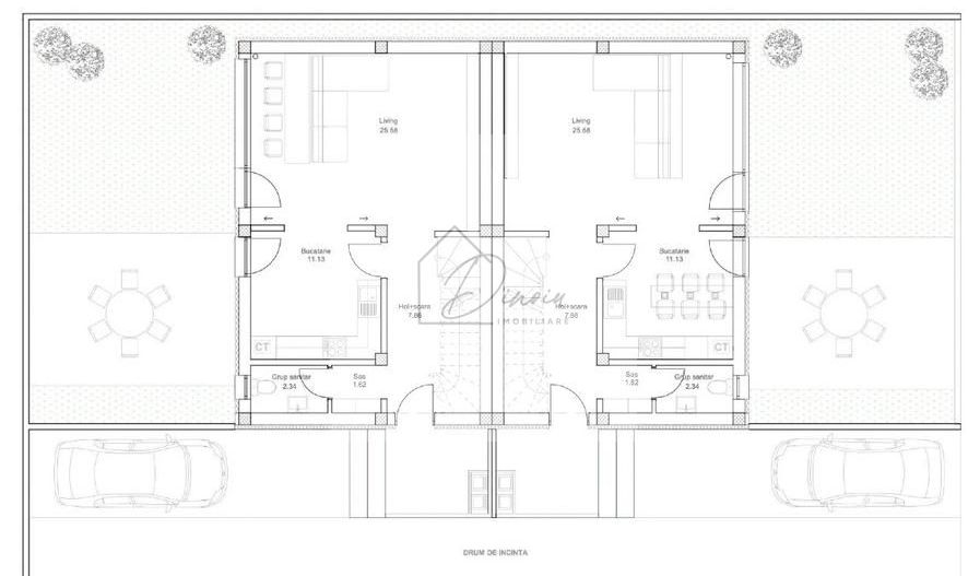 Vila duplex de vanzare Pipera Matei Millo I  COMISION 0% - Poză 13