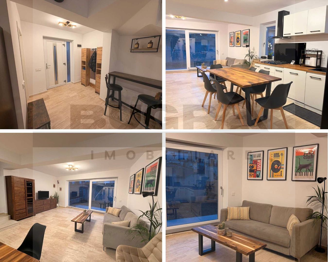 Duplex ultrafinisat de 120mp, curte 250mp, 4 parcari, zona Campului - Poză 1