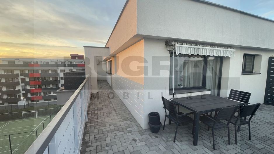 Apartament de 2 camere, 52mp, etaj retras, terasa, zona Petrom - Poză 8