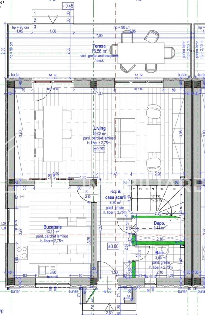 Casa Tip Duplex cu 4 camere, in Cristian - Schiță 7