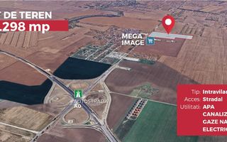 Teren 8 hectare cu deschidere ampla, Popesti-Leordeni, acces rapid A0 - Poză 2