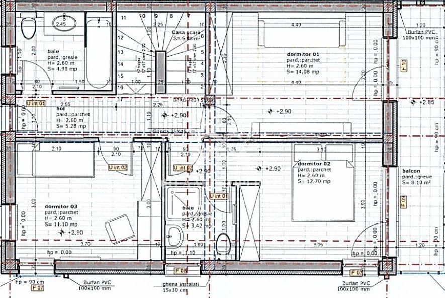 Casa tip duplex la cheie, 400 mp teren, Panorama Gardens Apahida - Poză 21