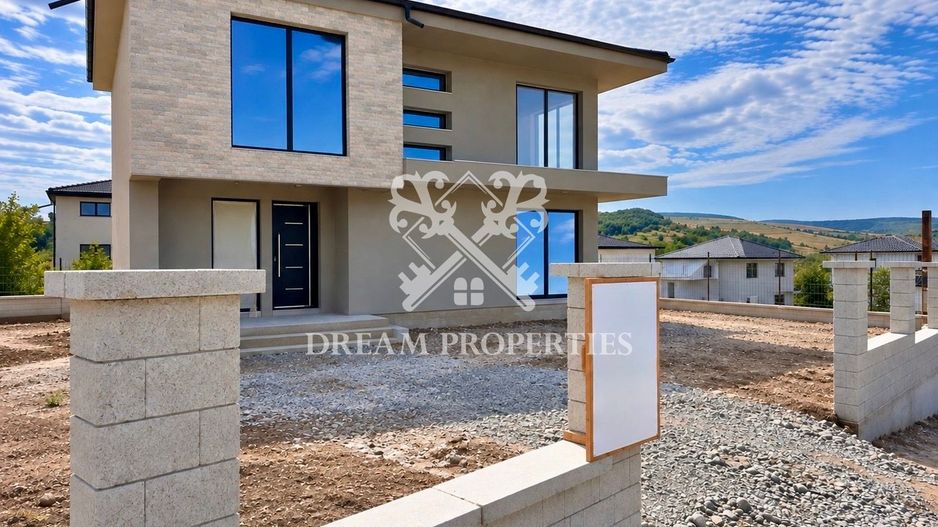 Casa individuala NZEB, 156 mp, teren 600 mp, zona Sun Garden Baciu - Poză 1