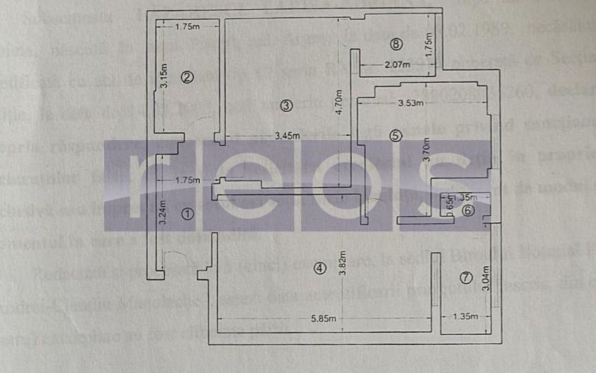 PRELUNGIREA GHENCEA 2 CAMERE 68MP | DECOMANDAT - Schiță 11